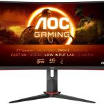 Monitor 27 G2 C27G2Z3/BK Full HD LED (Preto/Vermelho) - AOC