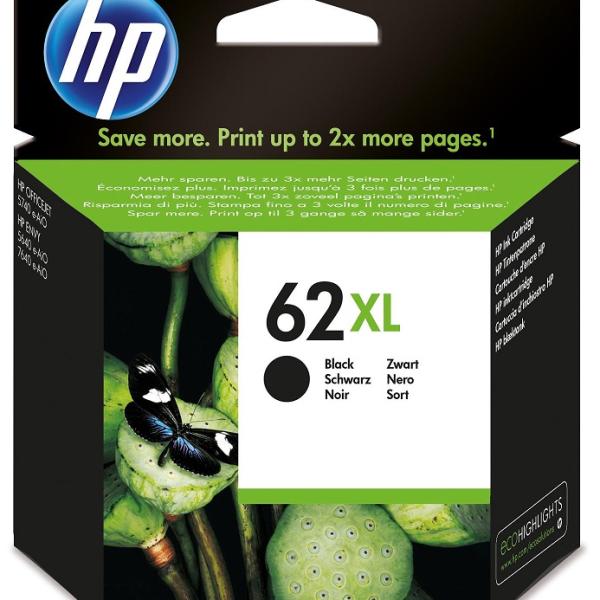Tinteiro 62XL (Preto) - HP