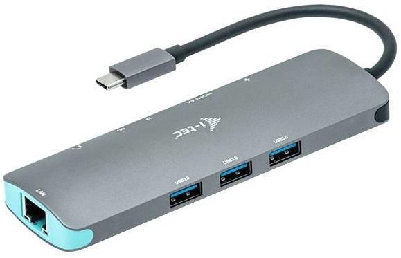 Adaptador Hub Metal USB - C (3x USB + 1x USB - C + 1x HDMI + TF/SD + 1x Audio) - I - TEC