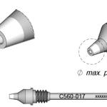 Bico Dessoldar p/ Dessoldador DR560 (Ø 1,1mm) - JBC