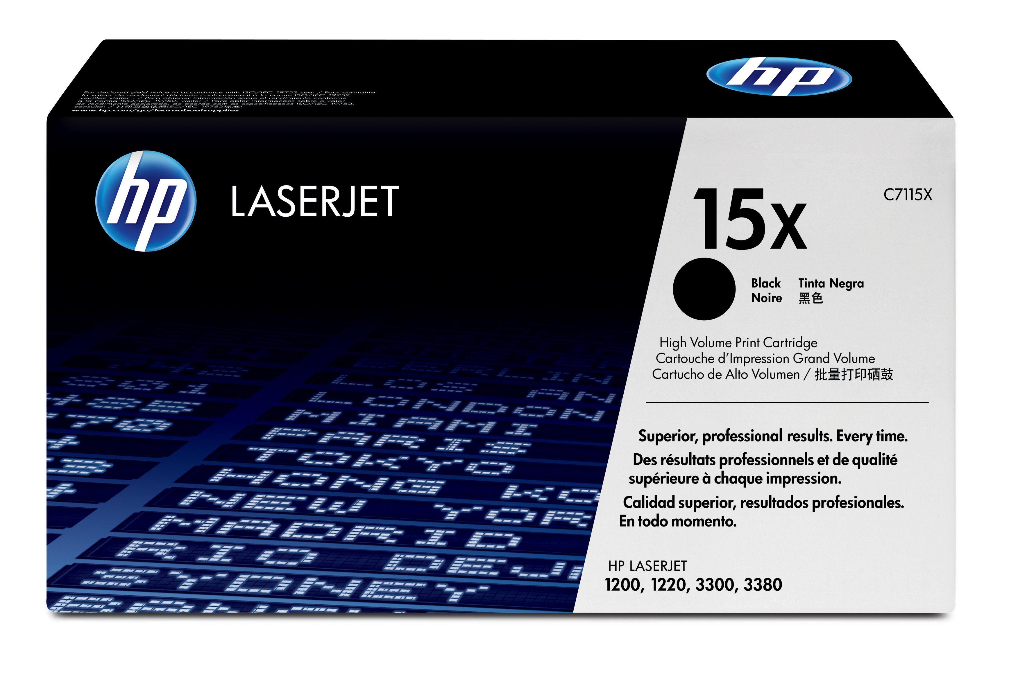 HP 15X 3500páginas Preto