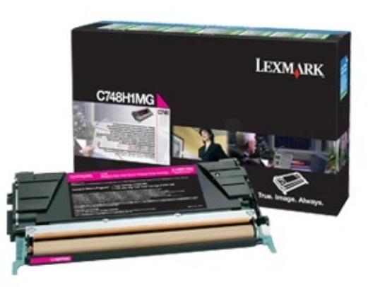Toner C748 DE / DTE / E Magenta (10000 páginas) - LEXMARK