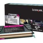 Toner C748 DE / DTE / E Magenta (10000 páginas) - LEXMARK