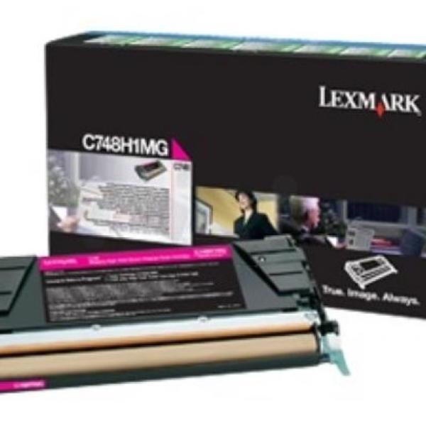 Toner C748 DE / DTE / E Magenta (10000 páginas) - LEXMARK