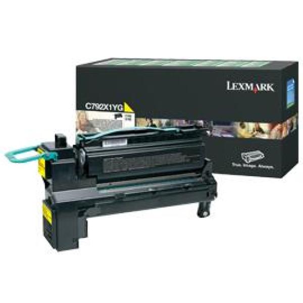 Toner Lexmark Amarelo C792 20.000 pgs