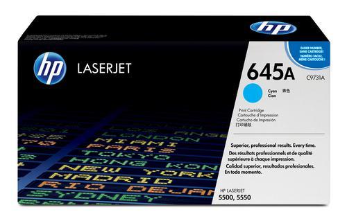 HP 645A Laser cartridge 12000páginas Ciano