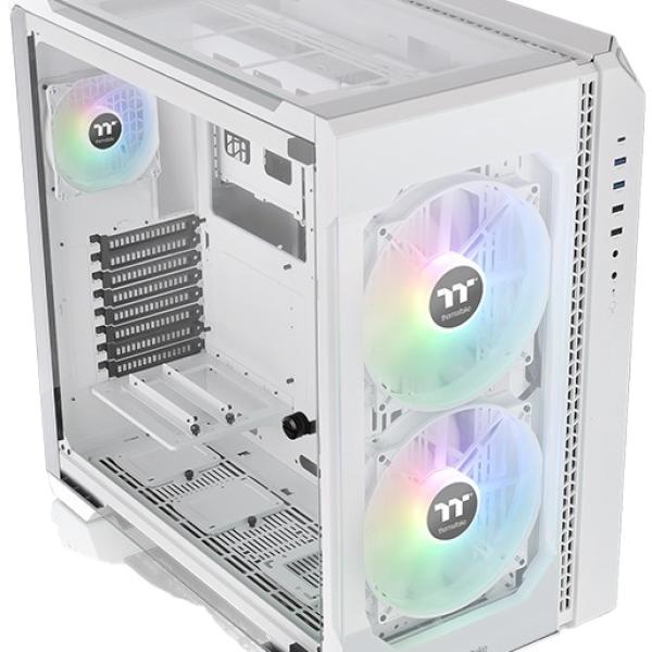 Caixa de PC E - ATX View 51 TG ARGB Snow Midi Tower (Branco) - THERMALTAKE