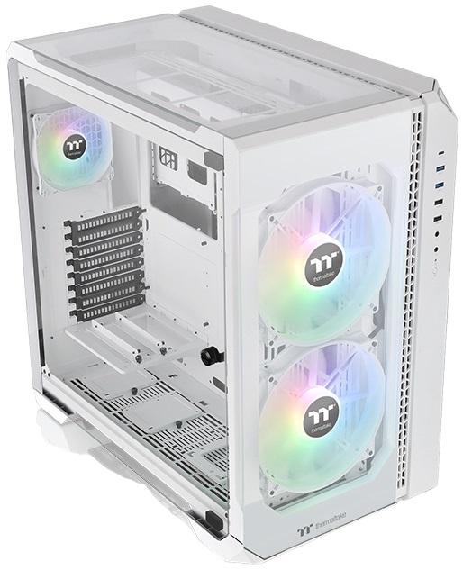 Caixa de PC E - ATX View 51 TG ARGB Snow Midi Tower (Branco) - THERMALTAKE