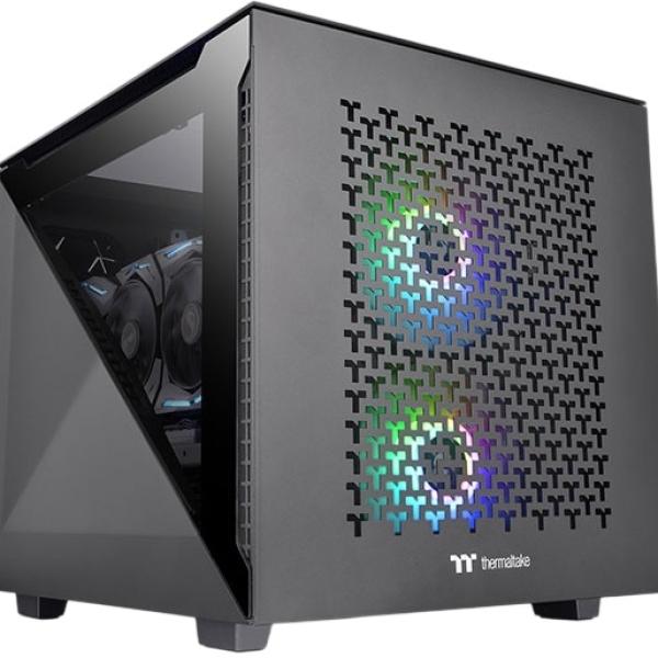 Caixa ATX Divider 200 TG Air Micro Tower (Preto) - THERMALTAKE