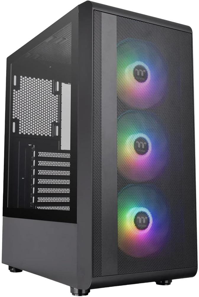 Caixa de PC ATX S200 TG ARGB Midi Tower (Preto) - THERMALTAKE