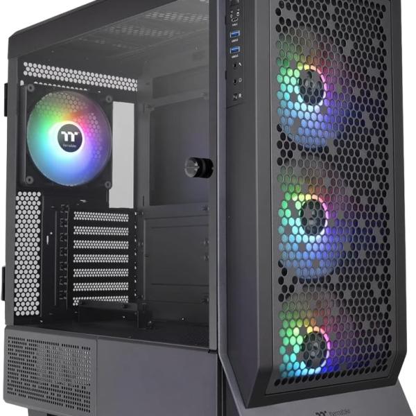 Caixa de PC E - ATX Ceres 500 TG ARGB Midi Tower (Preto) - THERMALTAKE