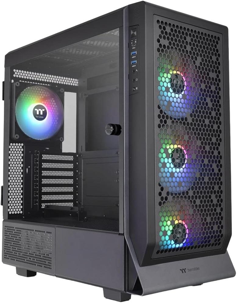 Caixa de PC E - ATX Ceres 500 TG ARGB Midi Tower (Preto) - THERMALTAKE