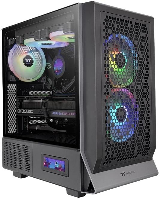 Caixa de PC ATX Ceres 300 TG ARGB Midi Tower (Preto) - THERMALTAKE