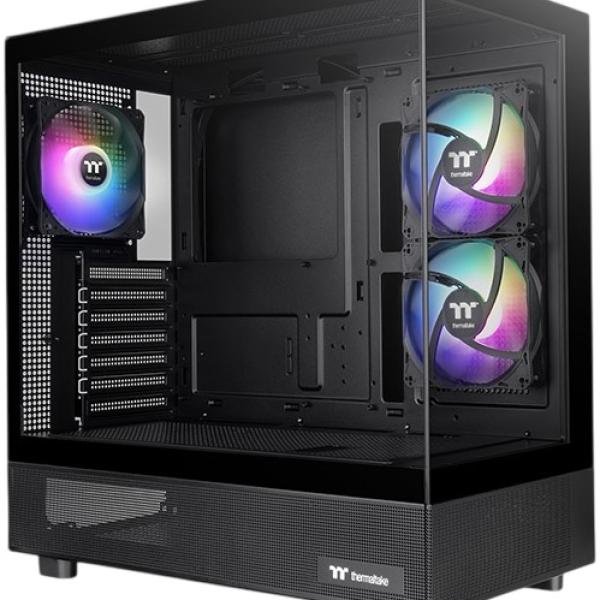 Caixa ATX View 270 Plus TG ARGB Midi Tower (Preto) - THERMALTAKE