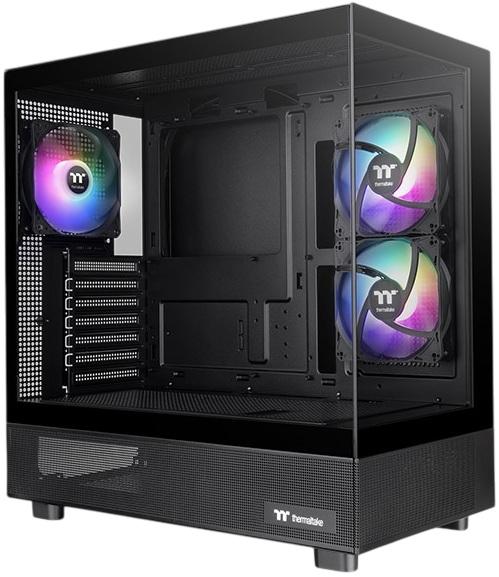 Caixa ATX View 270 Plus TG ARGB Midi Tower (Preto) - THERMALTAKE