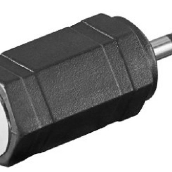 Ficha Adaptadora Jack 3,5mm Macho Stéreo - Jack 3,5mm F. Mono - VELLEMAN