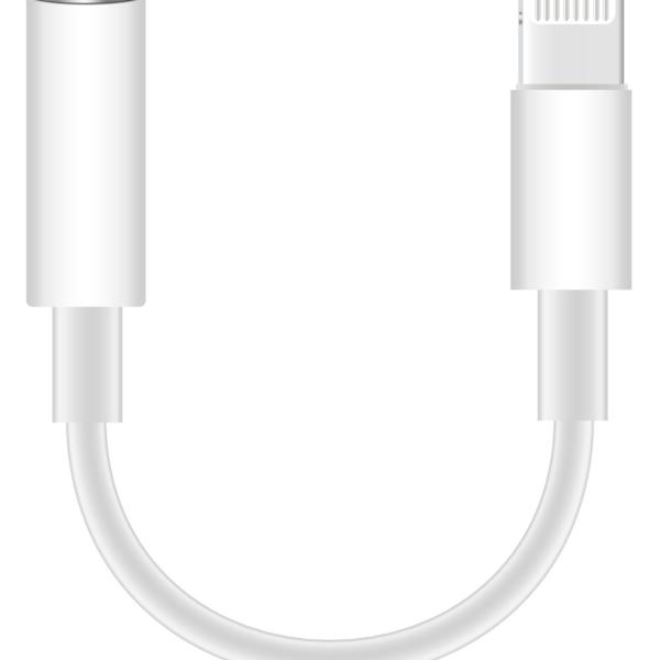 Cabo Adaptador iPhone Lightning - Jack 3,5mm Fêmea