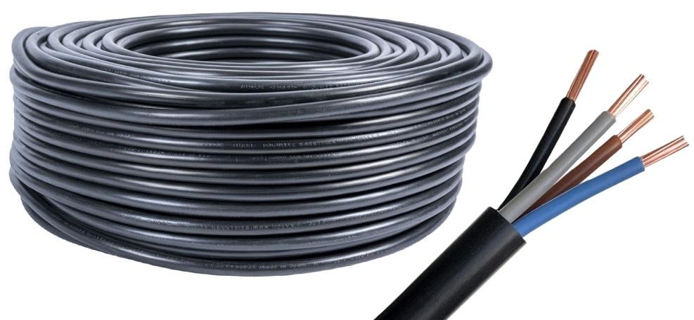 Bobine Cabo XV 4x 10mm (Preto) - 100 mts