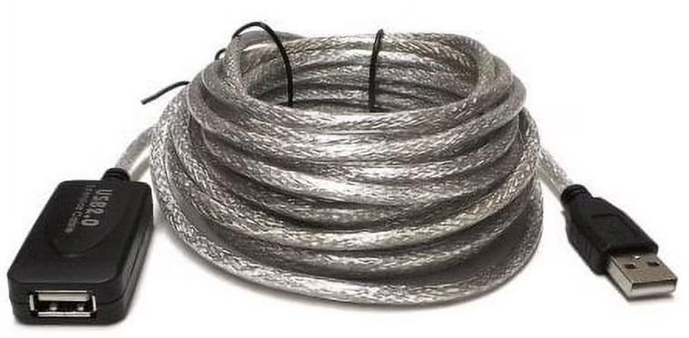 Cabo Extensão c/ Amplificador USB A Macho - USB A Femea (5 mts)