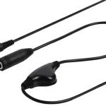 Cabo Extensão Jack 3,5mm Stereo c/ Controlo Volume (1 metro)