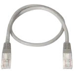 Cabo de Rede Cat6 UTP Cinzento (2 mts) - AISENS