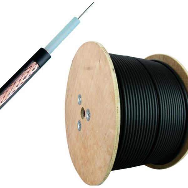 Bobine Cabo Coaxial RG59 Preto (300 mts)