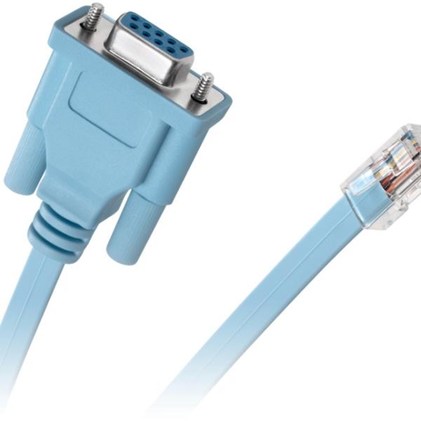 Cabo Adaptador RJ45 p/ SERIAL RS232 (1,8 mts)