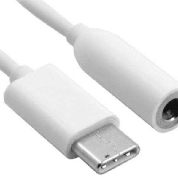Cabo Adaptador USB C Macho - Jack 3,5mm Femea