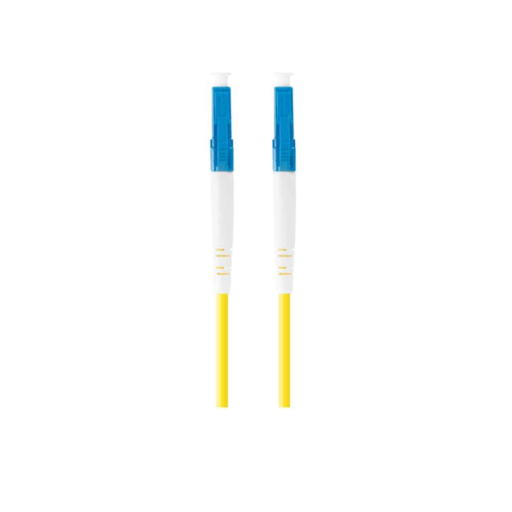 Cabo Fibra Ótica Lanberg Mono LC/UPC - LC/UPC Simplex 1 metro G657A1 LSZH Amarelo — Recondicionado