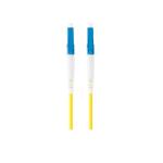 Cabo Fibra Ótica Lanberg Mono LC/UPC - LC/UPC Simplex 1 metro G657A1 LSZH Amarelo — Recondicionado