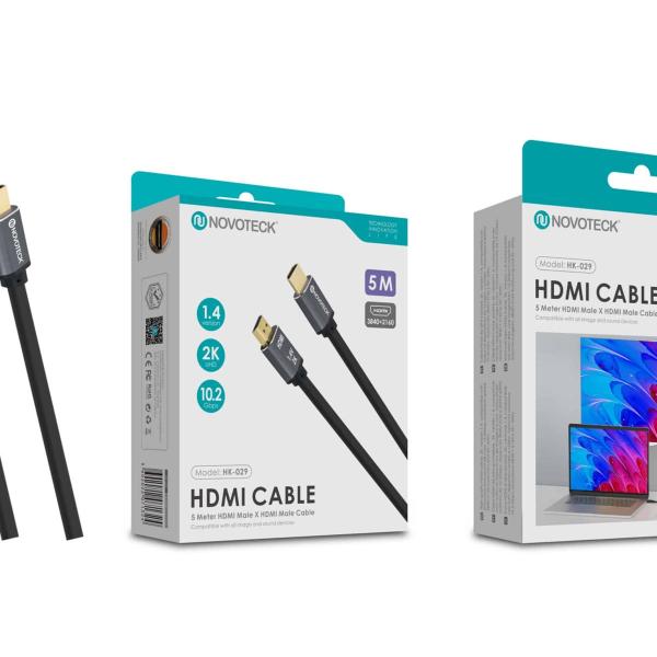 Cabo HDMI 1.4v 5 Metros 2K UHD HK-029
