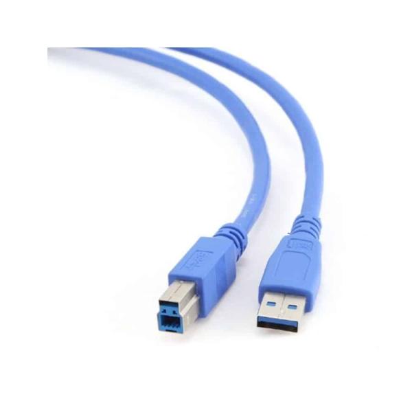 Cabo USB 3.0 para Impressora – Azul – 3,0 m – Recondicionado