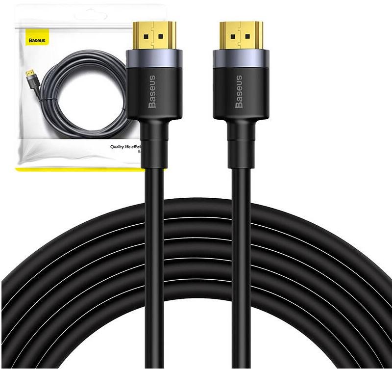 Cabo HDMI Macho - HDMI Macho 4K Preto (5 metros) - BASEUS