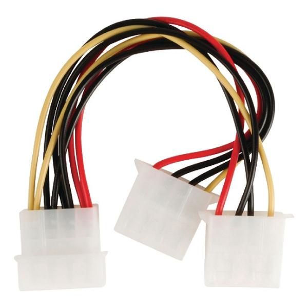 Cabo em T p/ Fonte Alimentação PC (15cm)
