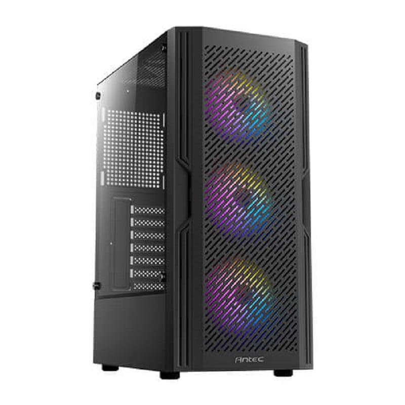 Caixa Gaming Antec AX20 ATX Mid - tower Rgb Preto — Recondicionado