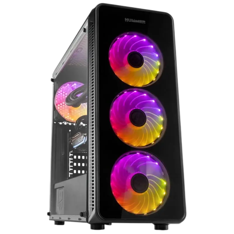 Caixa ATX Hummer TGM RGB com Janela - NOX