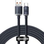 Cabo Crystal Shine USB - A Macho - Cabo USB - C Macho 100W (1,2 mts) - BASEUS