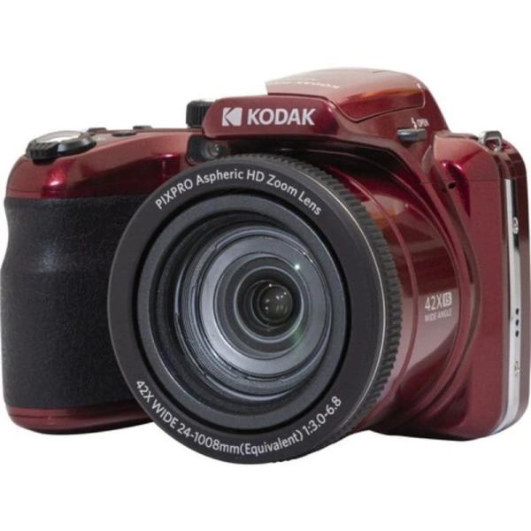 Câmara Digital Kodak Pixpro AZ425 20MP Zoom Óptico 42x Vermelha — Recondicionada