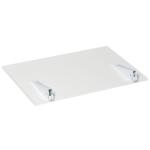 Mesa Dobrável de Parede Mesa Auxiliar Suspensa para Cozinha Sala de Jantar 60x40x20cm Branco