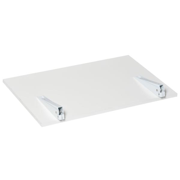 Mesa Dobrável de Parede Mesa Auxiliar Suspensa para Cozinha Sala de Jantar 60x40x20cm Branco
