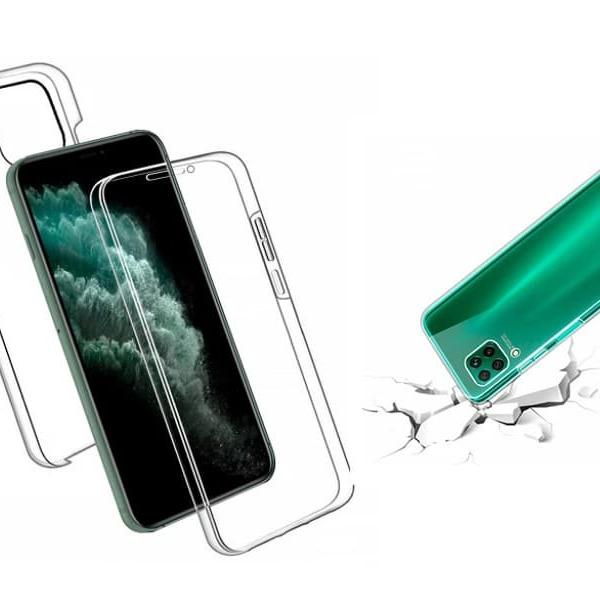 Capa 360 Transparente Para Samsung S24 Plus Frente TPU e Traseira PVC