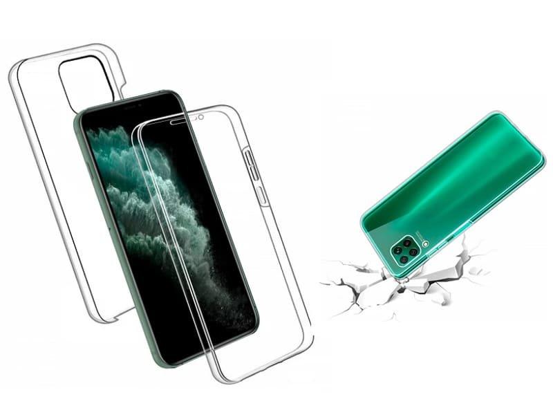 Capa 360 Transparente Para Samsung S24 Frente TPU e Traseira PVC