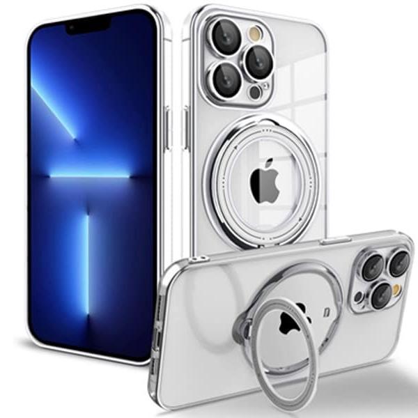 Capa Magsafe Suporte Samsung A34 Prateado