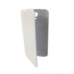 CAPA PARA DOOGEE X6 - FLIP LEATHER - BRANCA — RECONDICIONADA