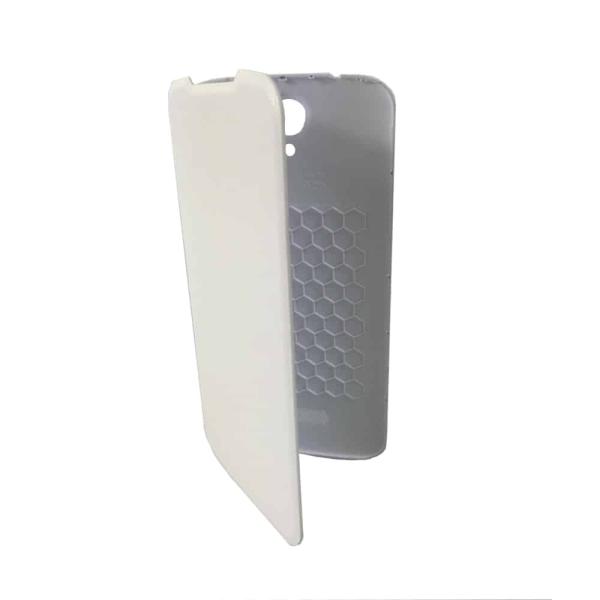 CAPA PARA DOOGEE X6 - FLIP LEATHER - BRANCA — RECONDICIONADA