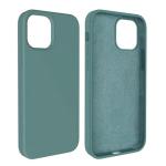 Capa Silicone Square Premium iPhone 15 Pro max Verde Agua
