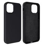 Capa Silicone Square Premium iPhone 15 Plus Negro
