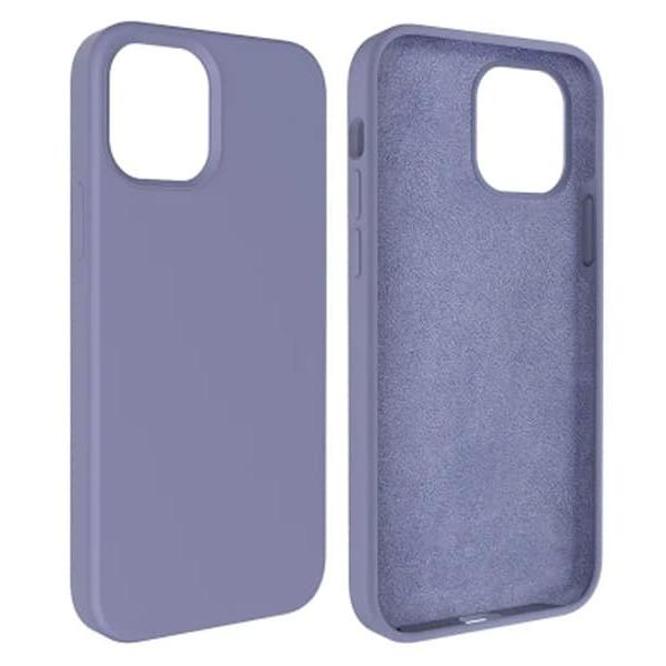 Capa Silicone Square Premium iPhone 15 Pro Roxo