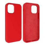 Capa Silicone Square Premium iPhone 15 Plus Vermelho