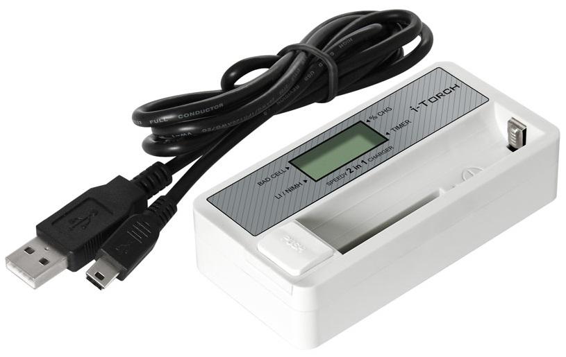 Carregador Baterias Ni - Cd/NiMH/Li - Ion com Display